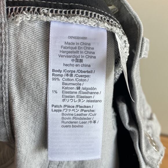 Madewell Slim Demi-Boot Jeans in Dekalb Wash Gray 32 - Picture 9 of 13